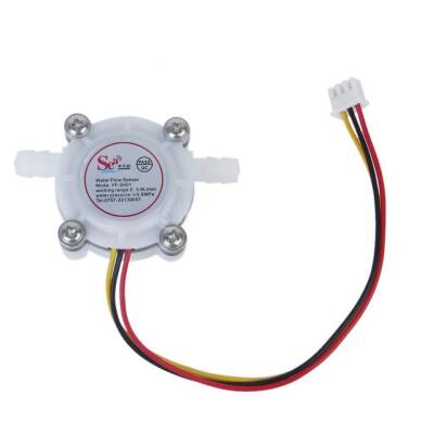 YF-S401 5-12V 3.5mm Su Akış Sensörü (Deniz) Debimetre 0.3-6L/Dk - 1