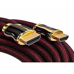 YG0103 4K 1080P HDMI 1.4 Braided Cable - 3 Meters - 3