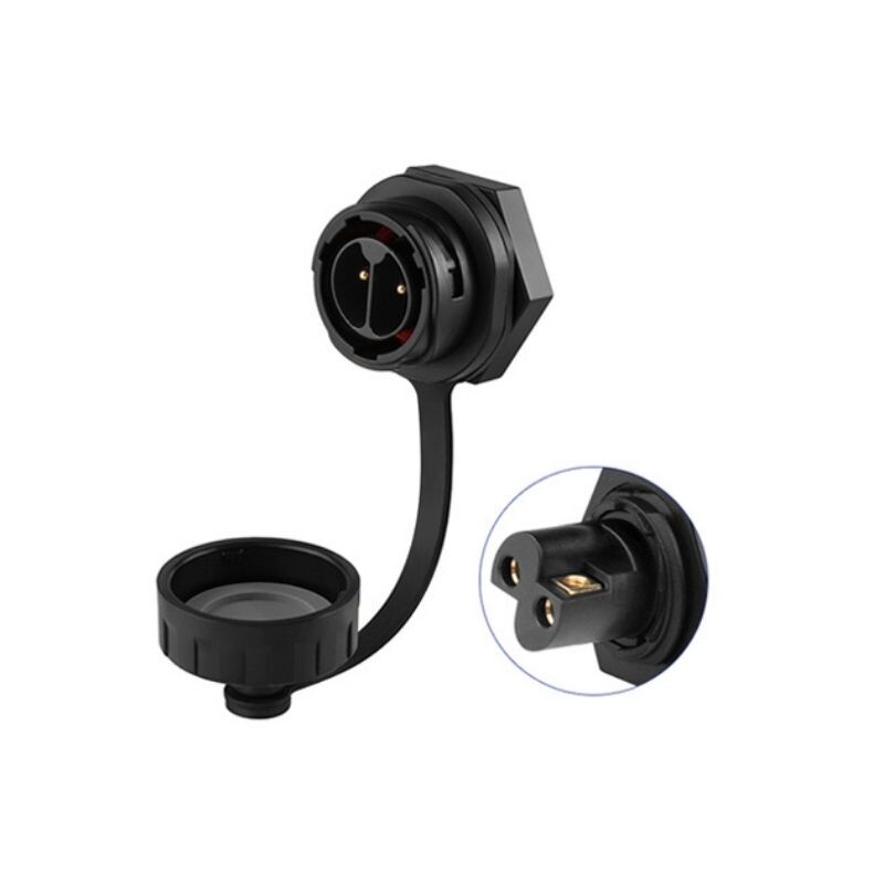 YM-20-C02SX-22-105A 2-Pin Su Geçirmez Konnektör - Erkek
