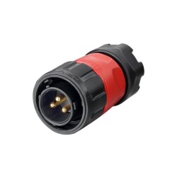 YM-20-C03PE-02-001 3-Pin Waterproof Connector - Male
