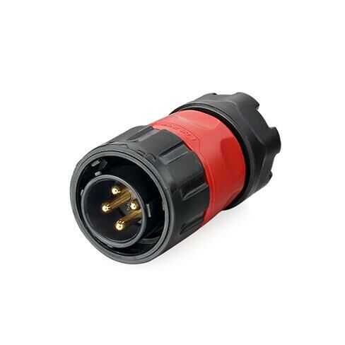 YM-20-C04PE-02-001 4-Pin Su Geçirmez Konnektör - Erkek