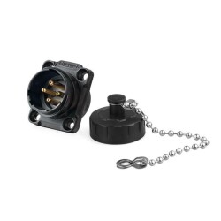 YM-20-C04SX-02-401 4-Pin Su Geçirmez Konnektör - Erkek