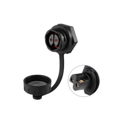 YM-20-J02SX-22-105A 2-Pin Waterproof Connector - Female