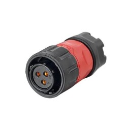 YM-20-J03PE-02-001 3-Pin Su Geçirmez Konnektör - Dişi