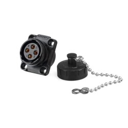 YM-20-J04SX-02-401 4-Pin Waterproof Connector - Female
