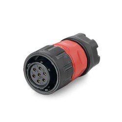 YM-20-J07PE-02-001 7-Pin Waterproof Connector - Female