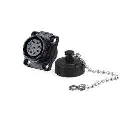 YM-20-J09SX-02-401 9-Pin Waterproof Connector - Female