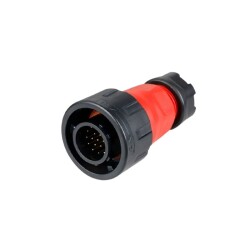 YM-24-C19PE-02-001A 19-Pin Waterproof Connector - Male