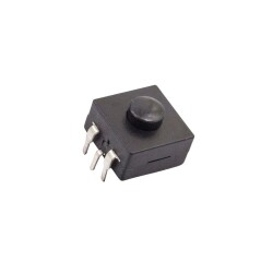 YT-1212-213YB 12x12x9mm ON-OFF-ON Flashlight Switch