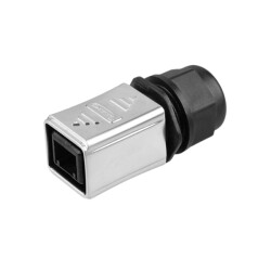 YT-RJ45-CPE-03-001 Waterproof Ethernet Connector - Male