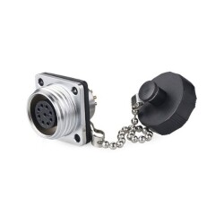 YW-16-J09SX-03-401 9-Pin Waterproof Connector - Female