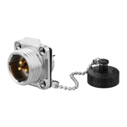 YW-20-C03SX-03-401 3-Pin Waterproof Connector - Male