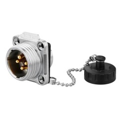 YW-20-C04SX-03-401 4-Pin Waterproof Connector - Male