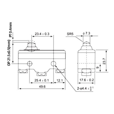 Z-15GD-B Micro Switch 3-Pin - 2