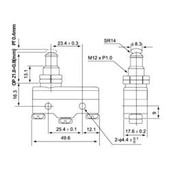 Z-15GQ-B Micro Switch 3-Pin - 2
