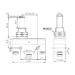 Z-15GQ8-B Micro Switch 3-Pin - 2