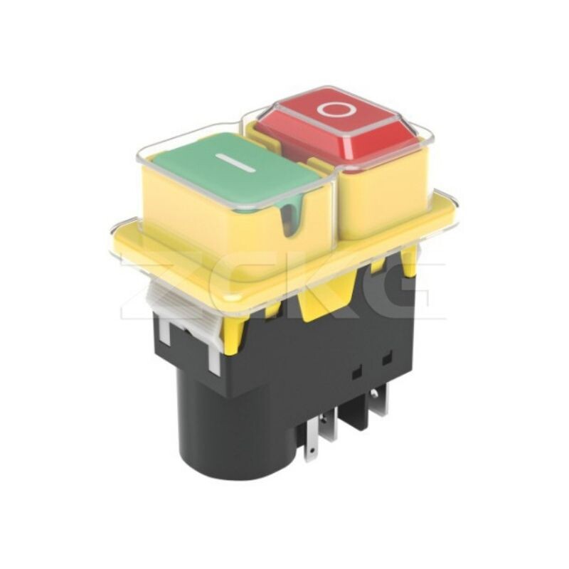 ZCD-02E 5-Pin Elektromanyetik Switch - Su Geçirmez Kapaklı
