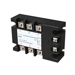 ZG33-3100A 3-Faz Solid State Röle 100A - 90-250VAC Giriş 90-480VAC Çıkış - 3