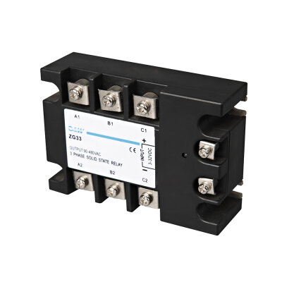 ZG33-3100B 3-Faz Solid State Röle 100A - 3-32VDC Giriş 90-480VAC Çıkış - 3