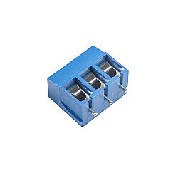 ZH300 3 Pin 5.00mm Terminal Block - Blue - 2