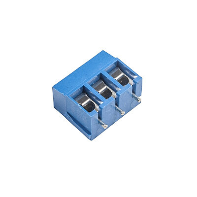 ZH300 3 Pin 5.00mm Terminal Block - Blue - 2