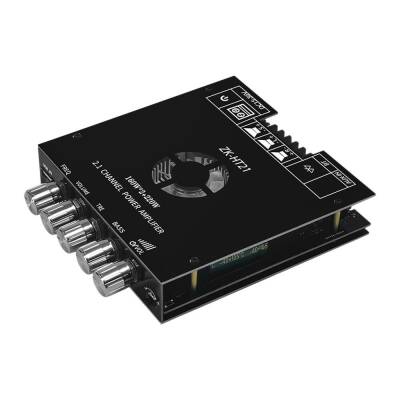 ZK-HT21 2x160W + 220W Bluetooth 5.0 2.1 Kanal Amfi Modülü TDA7498E - 2
