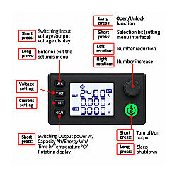 ZK-SK90 90W 5A Ayarlanabilir DC Güç Kaynağı Modülü - 2