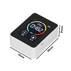 ZN-MT03 3in1 Kızılötesi CO2 Hava Kalitesi Monitörü - 4