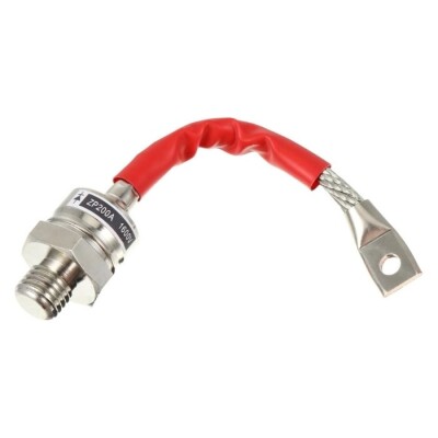 ZP200A 200A 1600V Wired Metal Screw Diode - Anode - 1
