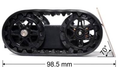 Zumo Blade - Mini Sumo Robot Kızağı - 3