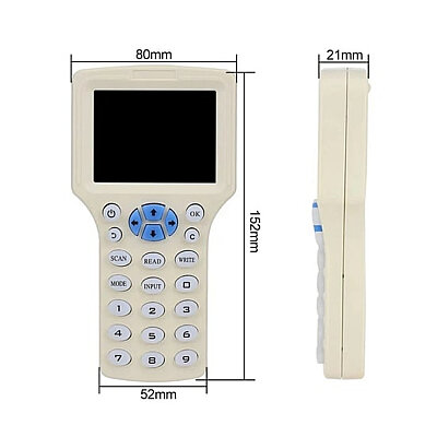 ZX-08CDEN 10 Frekanslı RFID Yazıcı/Okuyucu/Kopyalayıcı - 3