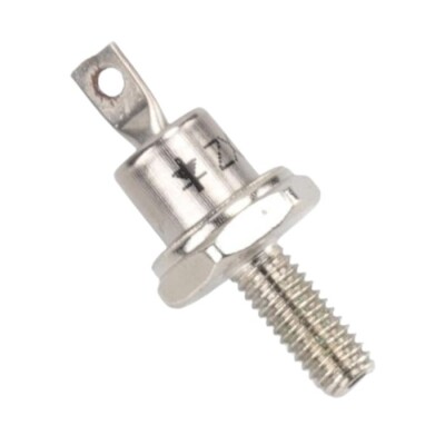 ZX25-12 25A 1200V Metal Screw Diode - Cathode - 1