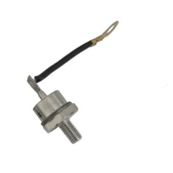ZX75-12 75A 1200V Wired Copper Metal Screw Diode - Cathode
