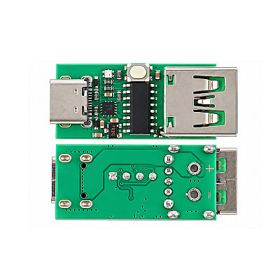 ZY12PDN Type-C PD2.0/PD3.0 9V/12V/15V/20V Fast Charge Trigger Module - with USB Output - 2