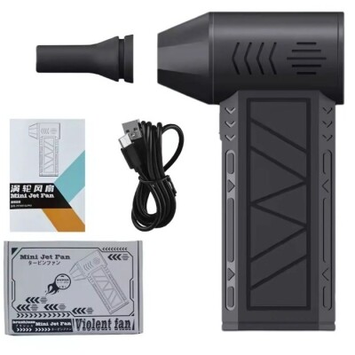 ZY7400-SE/Pro 130000 RPM Mini Turbo Jet Fan - With Light - 2